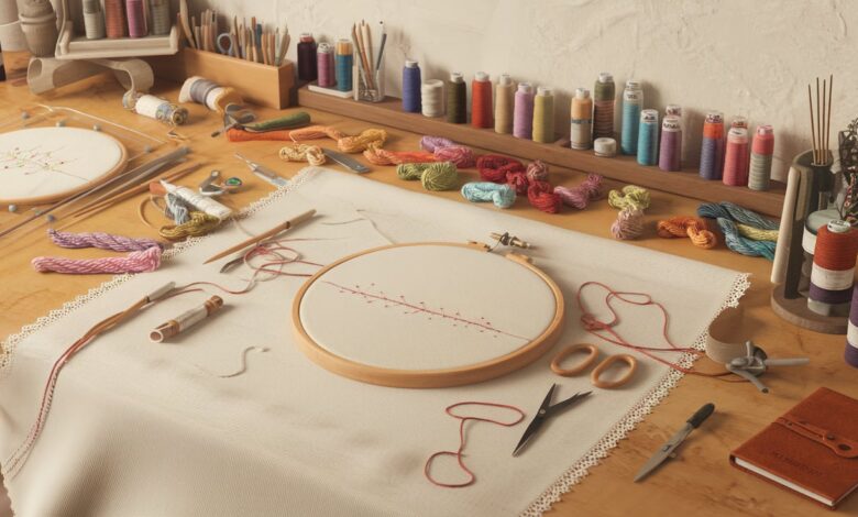 Beginner Embroidery Kits for Seniors: Easy Crafting