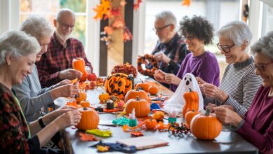 Halloween Crafts for Elderly