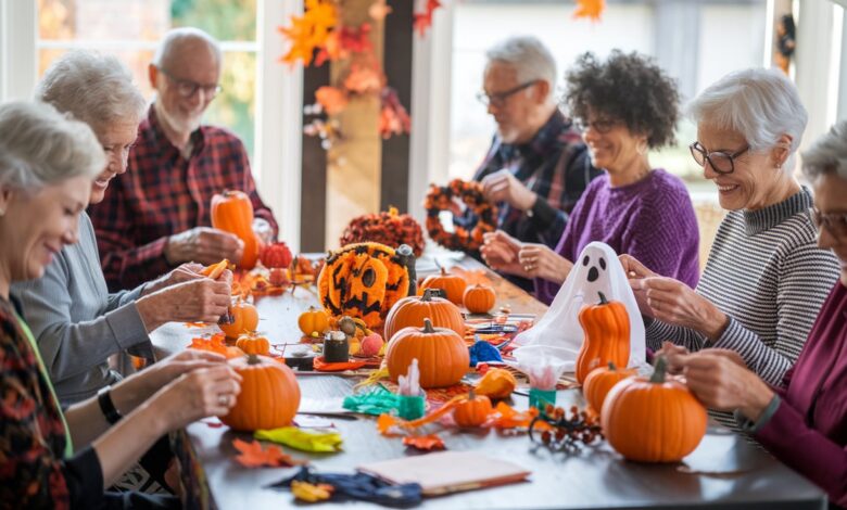 Halloween Crafts for Elderly