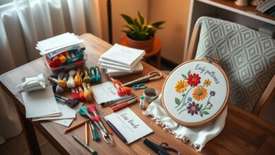 Beginner Embroidery Kits for Seniors