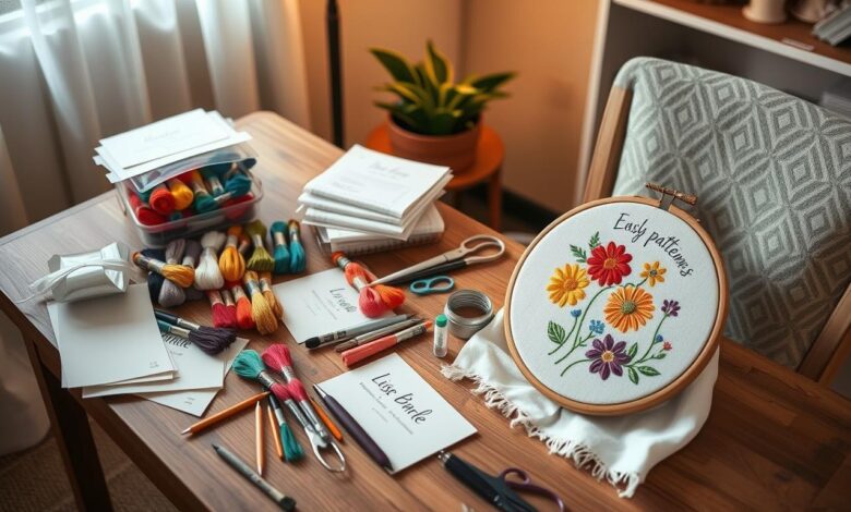 Beginner Embroidery Kits for Seniors