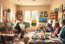 Art Therapy for Elderly Adults