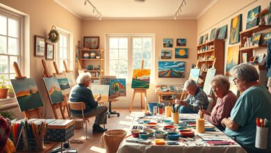 Art Therapy for Elderly Adults