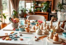 DIY clay crafts for seniors