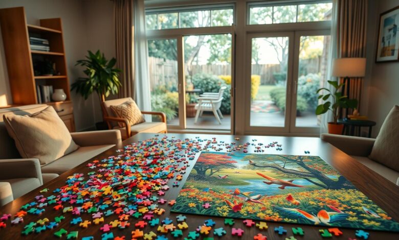 Jigsaw puzzles with large pieces for seniors