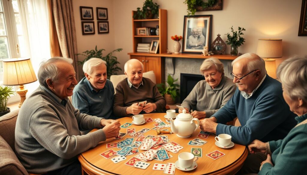 elderly playing card games