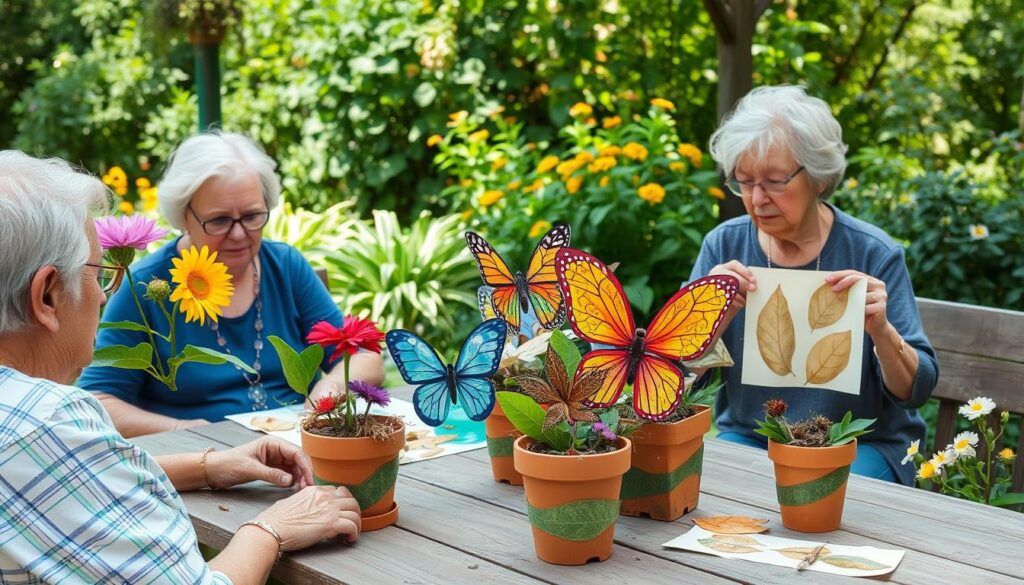 nature-based crafts for seniors